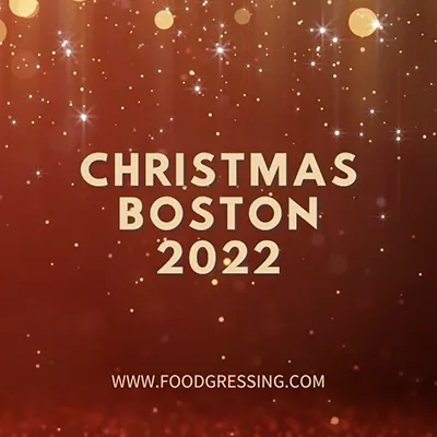 Christmas Boston 2022